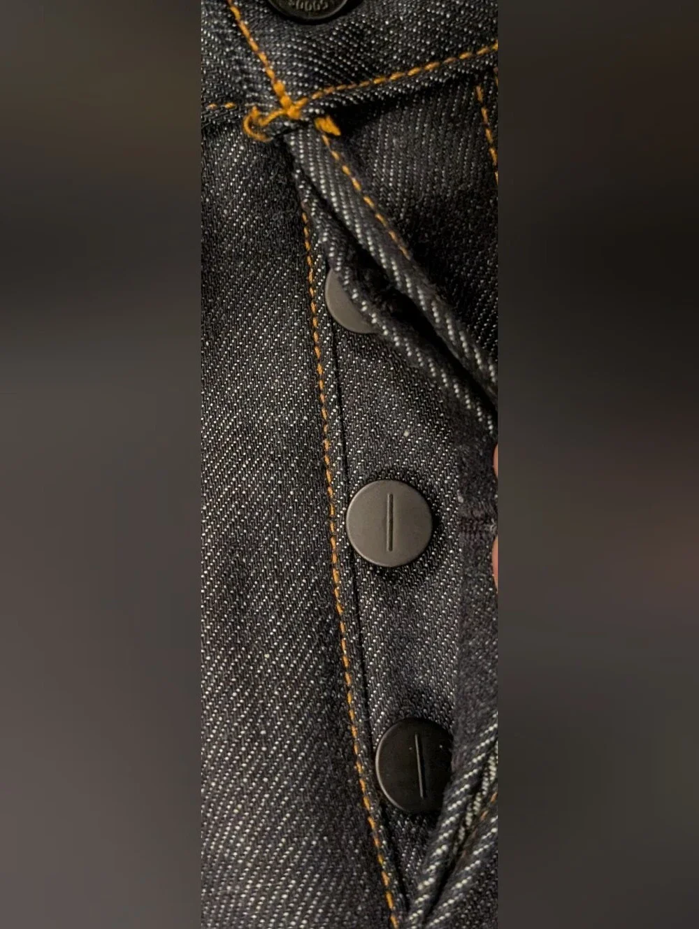 LNWOT DISCONTINUED 1/100 Dyemond Goods x Stuf-f Tapered Selvedge Jeans Men's 32